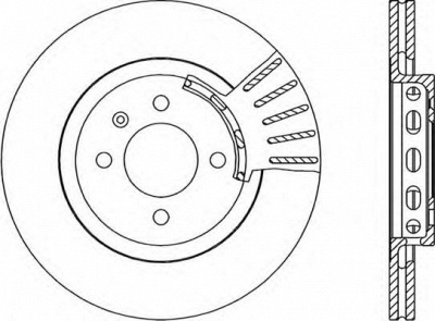 OPEN PARTS bdr158620 -  Тормозной диск